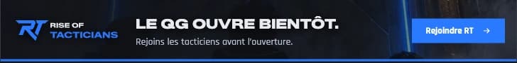 Rise of Tacticians - Le QG ouvre bientôt. Rejoins les tacticiens avant l'ouverture.